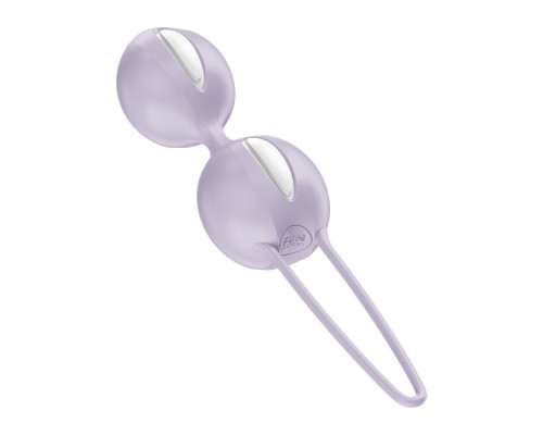 Вагінальні кульки Fun Factory SMARTBALLS DUO Purple, 2 шт, діаметр 3,2 та 3,6 см