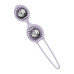 Вагінальні кульки Fun Factory SMARTBALLS DUO Purple, 2 шт, діаметр 3,2 та 3,6 см