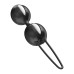 Вагінальні кульки Fun Factory SMARTBALLS DUO Black, 2 шт, діаметр 3,2 та 3,6 см