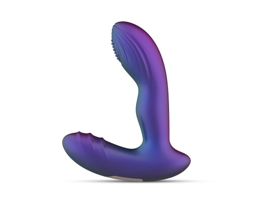 Анальна вібропробка з пульсацією Hueman - Galaxy Tapping Buttplug