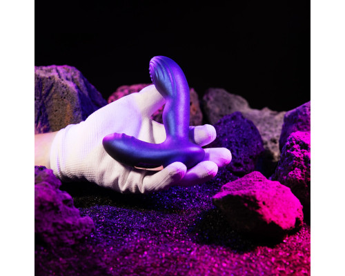 Анальна вібропробка з пульсацією Hueman - Galaxy Tapping Buttplug