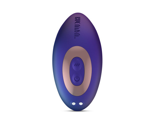 Анальна пробка з віброязичком Hueman - Voyager Butt Plug With Tapping