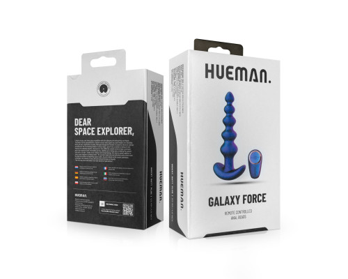 Анальний вібратор Hueman - Galaxy Force Anal Beads