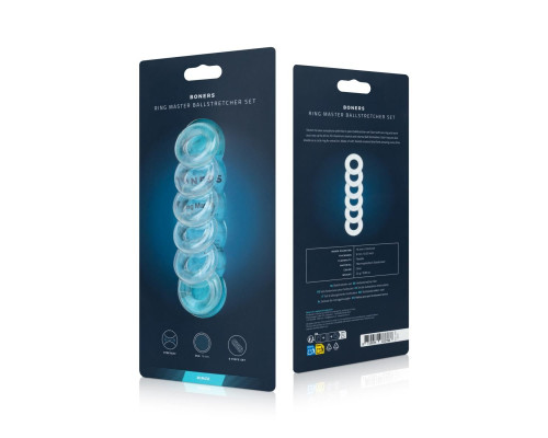 Набір кілець для яєчок Boners Ring Master Ballstretcher Set