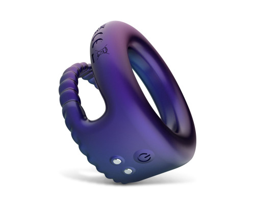 Ерекційне віброкільце Hueman - Jupiter Vibrating Cock and Ball Ring