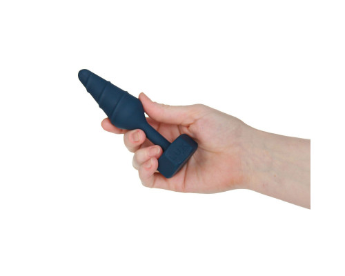 Анальна пробка Lux Active Twist Plug Small Blue (м'яте паковання!!!)