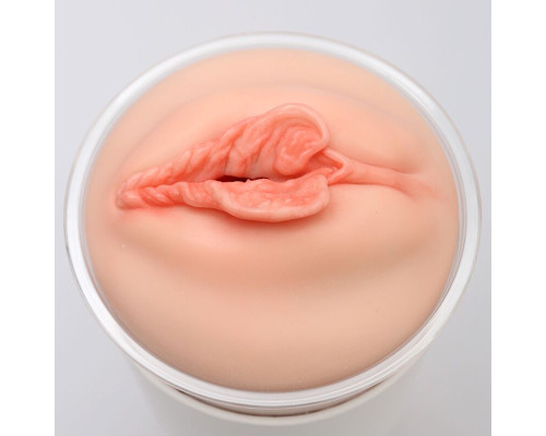 Мастурбатор-вагіна Naked Factory Cup Sleeve V–4, наскрізний