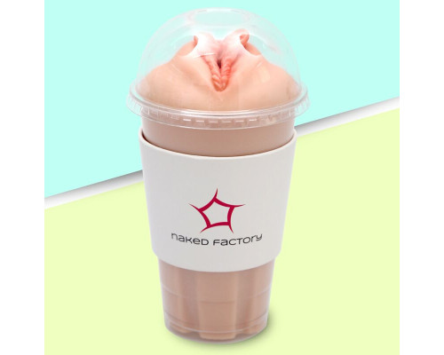Мастурбатор-вагіна Naked Factory Cup Sleeve V–4, наскрізний