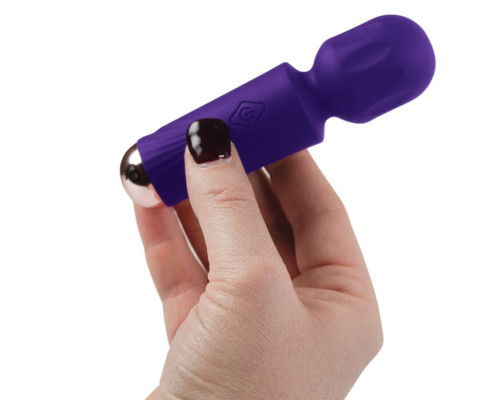Вібромасажер Rocks Off Mini Wand Violet Dream, 16 режимів