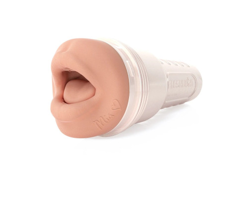 Мастурбатор-ротик Fleshlight Girls: Mia Malkova - Headshot, зі зліпка ротика, дуже ніжний