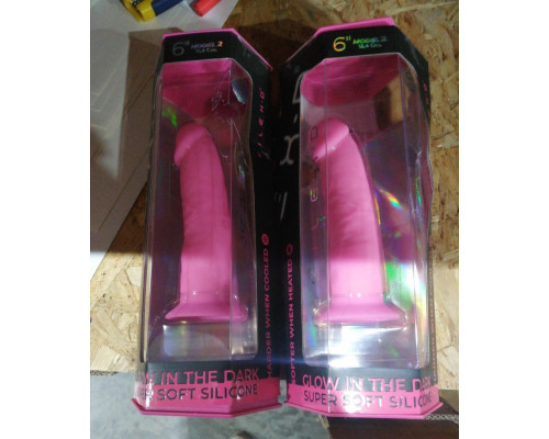 Фалоімітатор SilexD Robby Pink Glow in the dark (м'яте паковання!!!)