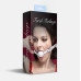 Кляп силіконовий Feral Feelings Silicon Ball Gag White/White, білий ремінець, біла кулька