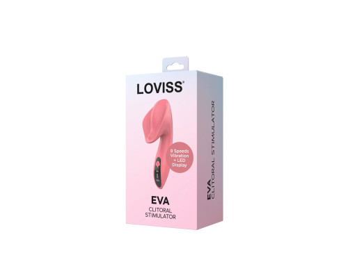 Вібратор для клітора та вульви Loviss Eva Clitoral Stimulator, 9 режимів