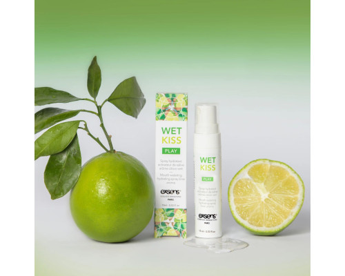 Спрей для посилення слиновиділення EXSENS Wet Kiss Lime 15 мл