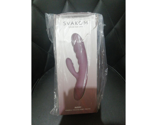 Вібратор-кролик Svakom Avery Lilac  (м'яте паковання!!!)