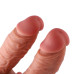 Подвійний фалоімітатор для секс-машин Hismith Silicone Double Penetrator Dildo, система KlicLok