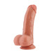 Фалоімітатор для секс-машин Hismith 8.25" Dual-density dildo with veins, система KlicLok