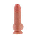 Фалоімітатор для секс-машин Hismith 8.25" Dual-density dildo with veins, система KlicLok