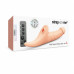 Вібронасадка для страпону з вакуумною стимуляцією Strap-On-Me Multi Orgasm Realistic Dildo L Vanilla