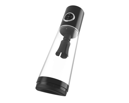 Автоматична вакуумна помпа Men Powerup Luxury Pump з вібромасажем
