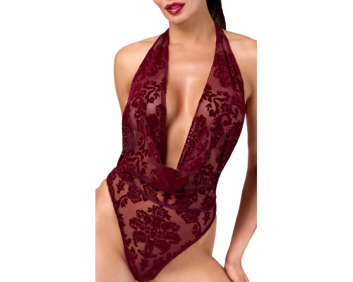Боді Noir Handmade F386 Kink Royal cascade bodysuit XS