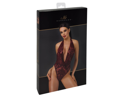 Боді Noir Handmade F386 Kink Royal cascade bodysuit XL