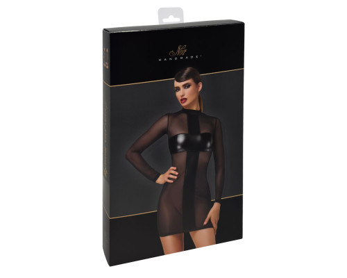 Сукня Noir Handmade F369 Crossfire Mesh & Wetlook Mini dress XS