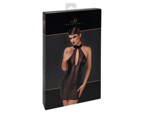Сукня Noir Handmade F370 Luxuria Crystal Sheer Mini Dress S
