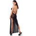 Сукня Noir Handmade F372 Onyx Twin-slit Long dress XL