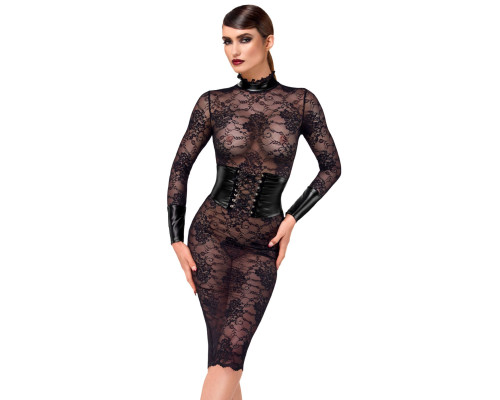 Сукня Noir Handmade F375 Noirelle Lace Corset Midi dress XS