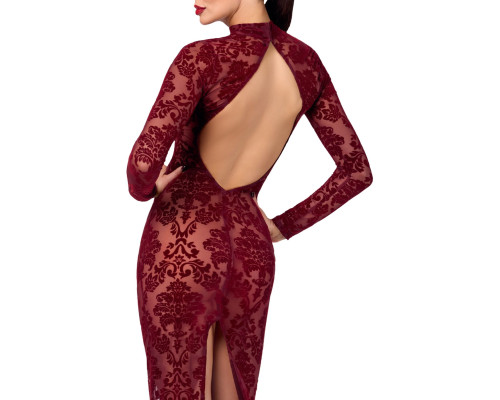 Сукня Noir Handmade F383 Kink Royal gown/long dress XS