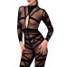 Комбінезон Noir Handmade F357 Bondesque Catsuit 3XL