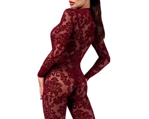 Бодістокінг Noir Handmade F382 Kink Royal Catsuit XS