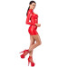 Сукня Noir Handmade F367 Bombshell Bodycon Dress Red S