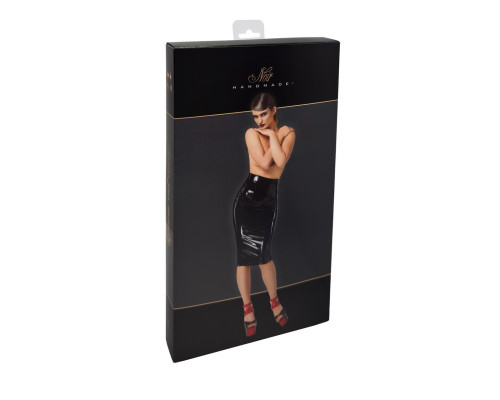 Спідниця Noir Handmade F378 Dominae Column PVC pencil skirt XS