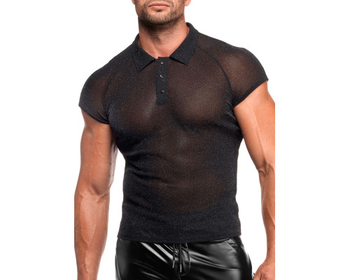 Чоловіче поло Noir Handmade H082 Onyx veil polo S
