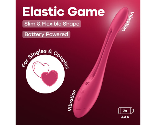 Універсальний гнучкий вібратор для пар Satisfyer Elastic Game Battery Series