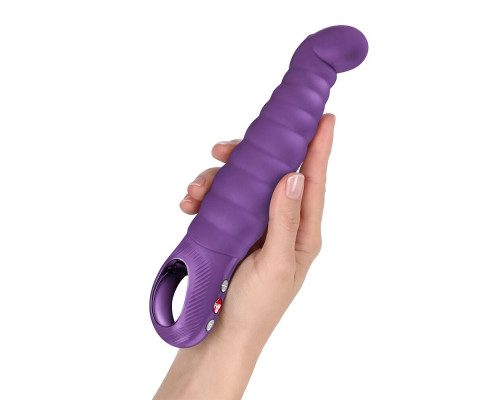 Вібратор точки G Fun Factory PATCHY PAUL Dark Violet, гнучкий, 12 режимів