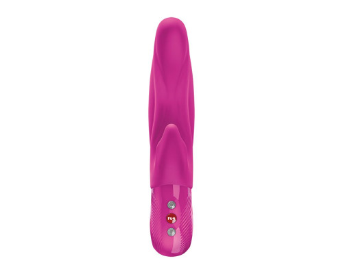 Вібратор-кролик для точки А Fun Factory LADY BI Magenta, 2 мотори, 12 режимів