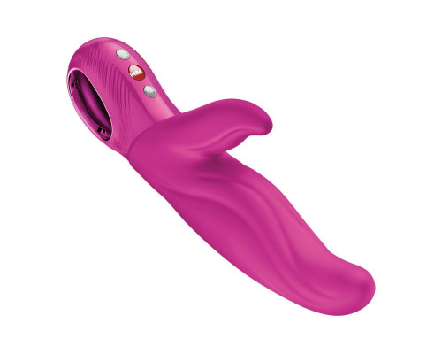 Вібратор-кролик для точки А Fun Factory LADY BI Magenta, 2 мотори, 12 режимів