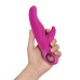 Вібратор-кролик для точки А Fun Factory LADY BI Magenta, 2 мотори, 12 режимів