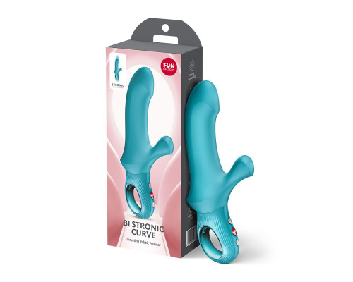 Пульсатор Fun Factory Bi Stronic Curve Aquamarine