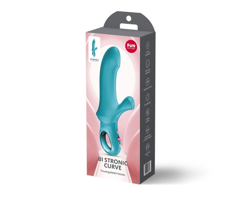 Пульсатор Fun Factory Bi Stronic Curve Aquamarine