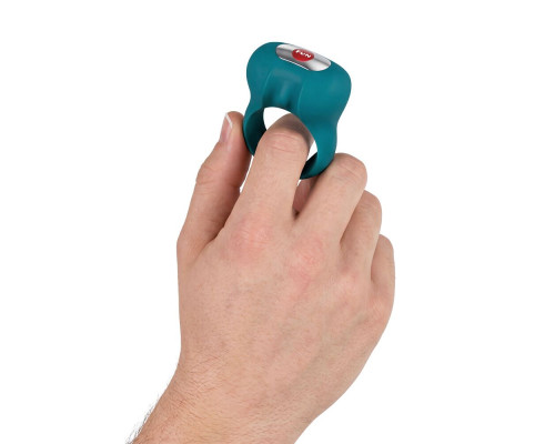Ерекційне віброкільце Fun Factory Steady Bottle Green
