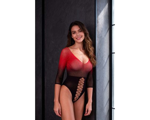 Бодістокінг Passion BS118 black/red