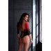 Бодістокінг Passion BS118 black/red
