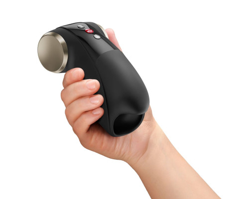 Мастурбатор для головки пеніса Fun Factory COBRA LIBRE II Black, 2 мотори, гра без рук