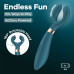 Вібратор для пар Satisfyer Endless Fun Battery Series, три мотора, багатофункціональний