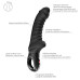 Вібратор для точки G Fun Factory TIGER Black, ребристий, підходить для анальної стимуляції