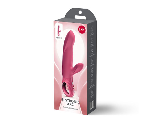 Пульсатор Fun Factory Bi Stronic Arc Raspberry